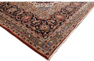Tappeto Ardakan Medaglione Floreale Rosso Blu Scuro 290x400 Cm
