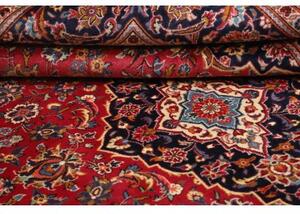 Tappeto Ardakan Medaglione Floreale Rosso Blu Scuro 199x299 Cm