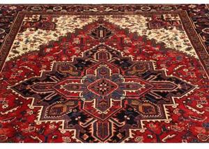 Tappeto Gorawan Stilizzato Rosso Avorio 207x280 Cm