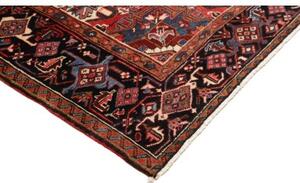 Tappeto Gorawan Stilizzato Rosso Scuro Avorio 247x348 Cm