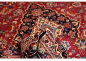 Tappeto Ardakan Medaglione Floreale Rosso Blu Scuro 199x299 Cm
