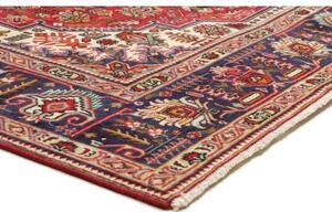 Tappeto Tabriz Stilizzato Rosso Blu Scuro 207x309 Cm