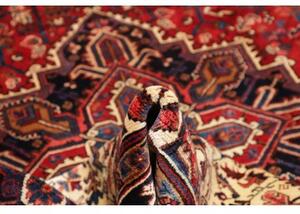 Tappeto Gorawan Stilizzato Rosso Avorio 207x280 Cm