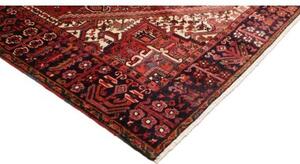 Tappeto Gorawan Stilizzato Rosso Blu Scuro 243x347 Cm