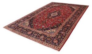 Tappeto Ardakan Medaglione Floreale Rosso Blu Scuro 199x299 Cm