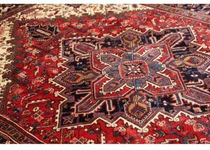 Tappeto Gorawan Stilizzato Rosso Avorio 207x280 Cm