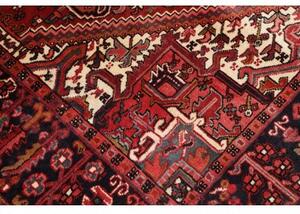 Tappeto Gorawan Stilizzato Rosso Blu Scuro 243x347 Cm
