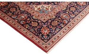 Tappeto Ardakan Medaglione Floreale Rosso Blu Scuro 199x299 Cm