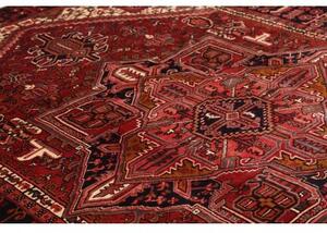 Tappeto Gorawan Stilizzato Rosso Blu Scuro 243x347 Cm