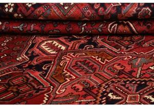Tappeto Gorawan Stilizzato Rosso Blu Scuro 243x347 Cm