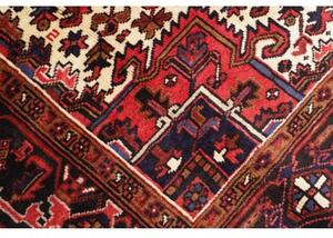 Tappeto Gorawan Stilizzato Rosso Scuro Nero 204x293 Cm