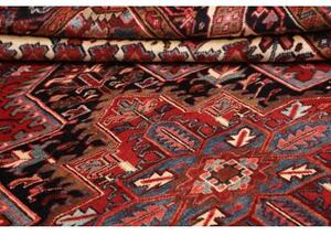 Tappeto Gorawan Stilizzato Rosso Scuro Avorio 247x348 Cm