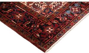 Tappeto Gorawan Stilizzato Rosso Blu Scuro 256x333 Cm