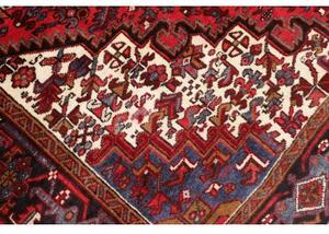 Tappeto Gorawan Stilizzato Rosso Blu Scuro 225x300 Cm