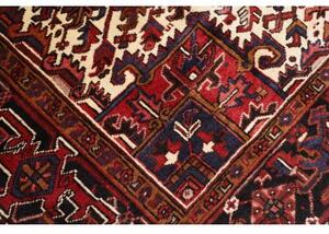 Tappeto Gorawan Stilizzato Rosso Avorio 244x340 Cm