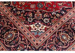Tappeto Ardakan Medaglione Floreale Rosso Blu Scuro 197x300 Cm