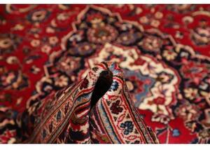 Tappeto Ardakan Medaglione Floreale Rosso Blu Scuro 197x300 Cm