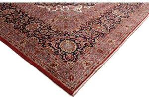 Tappeto Ardakan Medaglione Floreale Rosso Blu Scuro 300x392 Cm