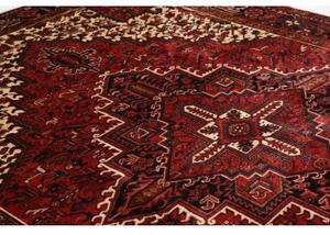 Tappeto Gorawan Stilizzato Rosso Avorio 244x340 Cm