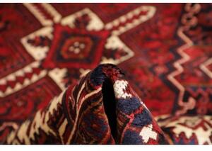 Tappeto Gorawan Stilizzato Rosso Avorio 244x340 Cm
