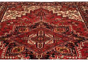 Tappeto Gorawan Stilizzato Rosso Ruggine Blu Scuro 206x307 Cm