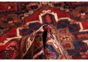 Tappeto Gorawan Stilizzato Rosso Blu Scuro 256x333 Cm