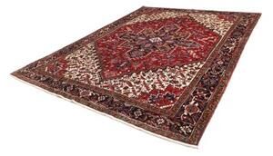 Tappeto Gorawan Stilizzato Rosso Avorio 255x327 Cm