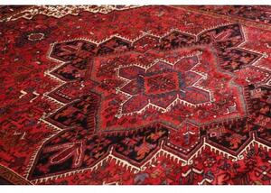 Tappeto Gorawan Stilizzato Rosso Blu Scuro 225x300 Cm