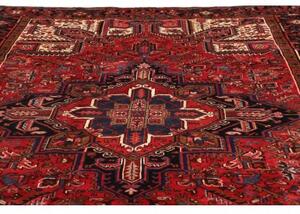 Tappeto Gorawan Stilizzato Rosso Blu Scuro 256x333 Cm