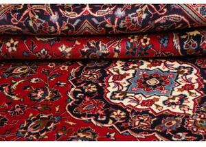 Tappeto Ardakan Medaglione Floreale Rosso Blu Scuro 197x300 Cm