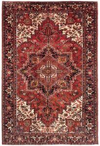Tappeto Gorawan Stilizzato Rosso Ruggine Blu Scuro 206x307 Cm