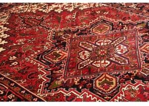 Tappeto Gorawan Stilizzato Rosso Ruggine Blu Scuro 206x307 Cm