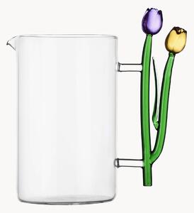 Caraffa in vetro borosilicato fatta a mano Botanica, 1,4 L