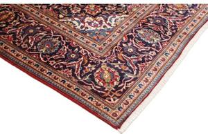 Tappeto Ardakan Medaglione Floreale Rosso Blu Scuro 198x310 Cm
