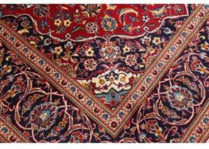 Tappeto Ardakan Medaglione Floreale Rosso Blu Scuro 200x306 Cm