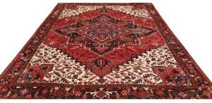 Tappeto Gorawan Stilizzato Rosso Avorio 250x340 Cm