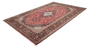 Tappeto Ardakan Medaglione Floreale Rosso Blu Scuro 204x313 Cm