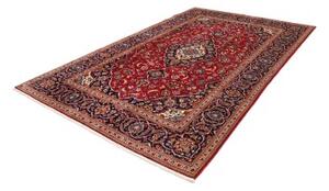 Tappeto Ardakan Medaglione Floreale Rosso Blu Scuro 200x306 Cm