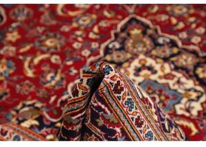 Tappeto Ardakan Medaglione Floreale Rosso Blu Scuro 200x306 Cm