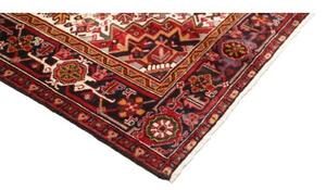 Tappeto Gorawan Stilizzato Rosso Blu Scuro 222x311 Cm