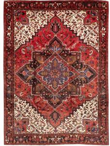 Tappeto Gorawan Stilizzato Rosso Avorio 250x340 Cm