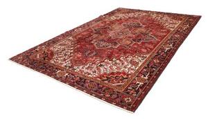 Tappeto Gorawan Stilizzato Rosso Blu Scuro 222x311 Cm