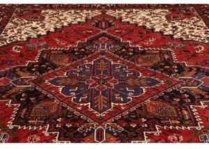 Tappeto Gorawan Stilizzato Rosso Avorio 250x340 Cm