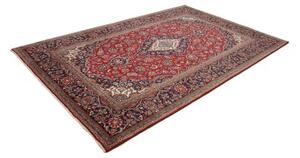 Tappeto Ardakan Medaglione Floreale Rosso Blu Scuro 205x300 Cm