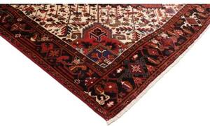 Tappeto Gorawan Stilizzato Rosso Avorio 250x340 Cm