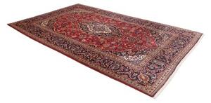 Tappeto Ardakan Medaglione Floreale Rosso Blu Scuro 198x310 Cm