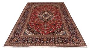 Tappeto Ardakan Medaglione Floreale Rosso Blu Scuro 198x310 Cm