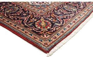 Tappeto Ardakan Medaglione Floreale Rosso Blu Scuro 198x310 Cm