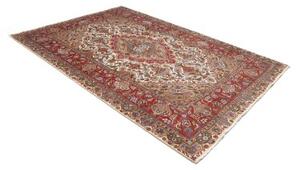 Tappeto Kashamr Zirkhaki Medaglione Floreale Rosso Beige 200x295 Cm
