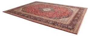 Tappeto Ardakan Medaglione Floreale Rosso Blu Scuro 314x392 Cm